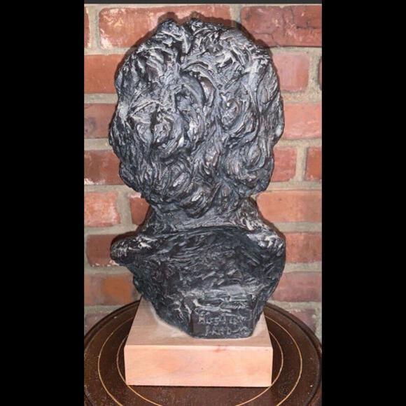 Vintage 1961 Beethoven Bust Sculpture Austin Productions 13" - Picture 4 of 4